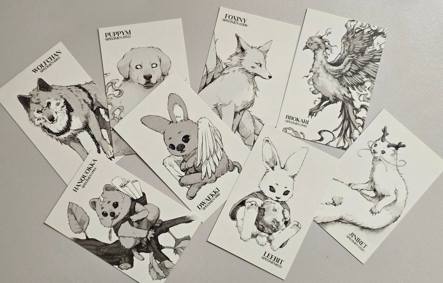 Magic Beasts Card Set