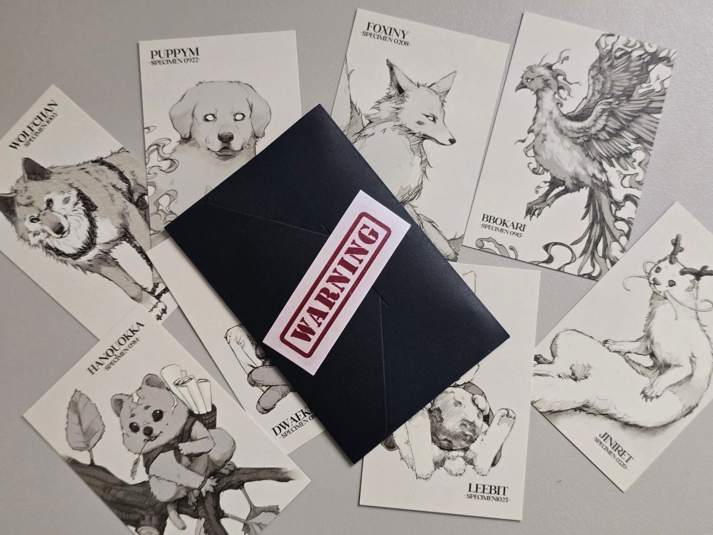 Magic Beasts Card Set