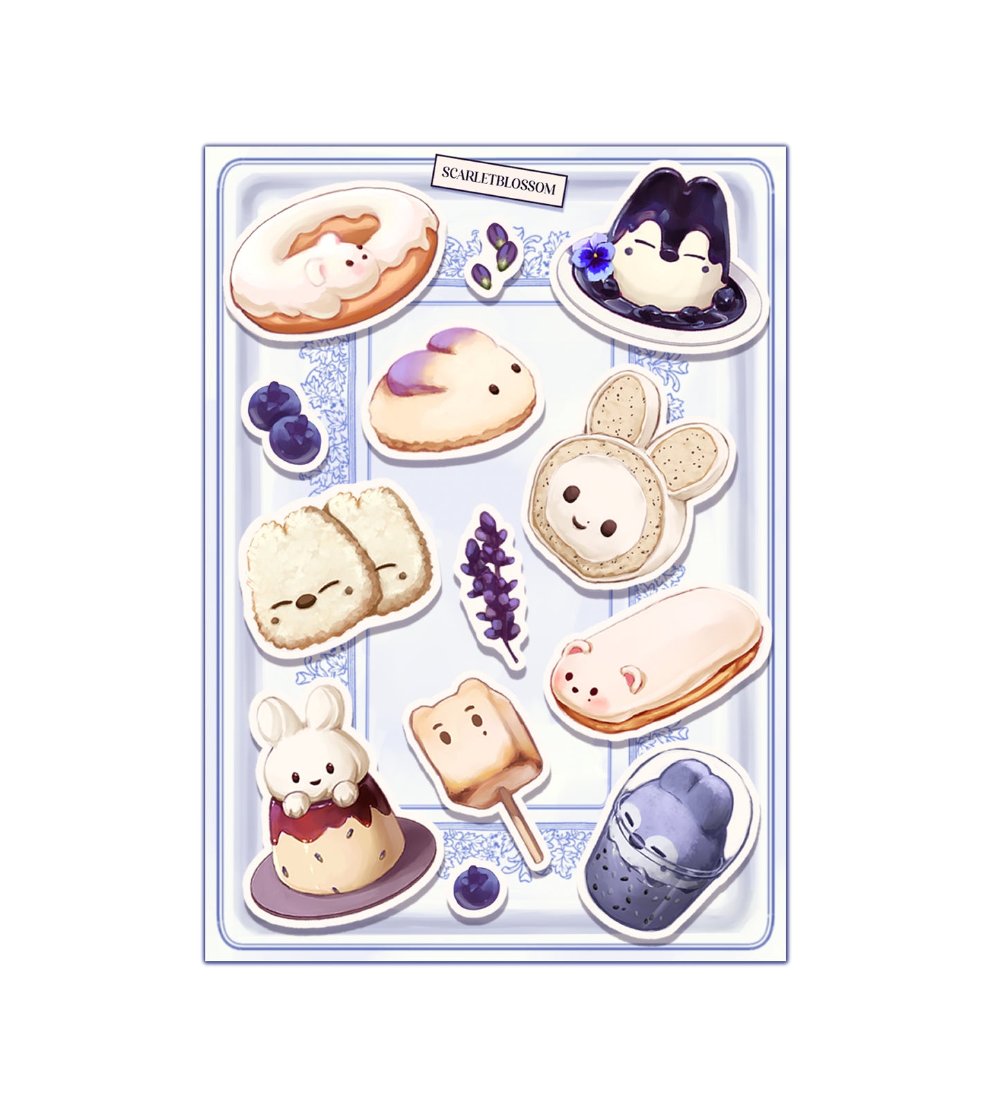 SKZOOCAFE - Dessert Stickers
