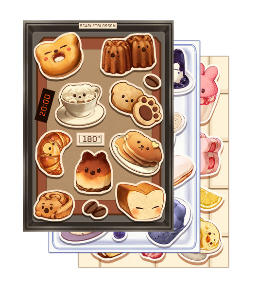 SKZOOCAFE - Dessert Stickers