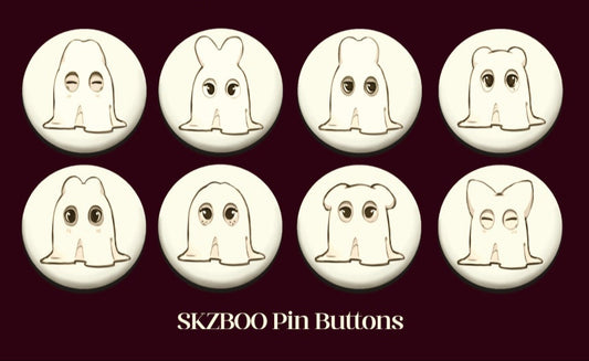 SKZBOO Pin Buttons