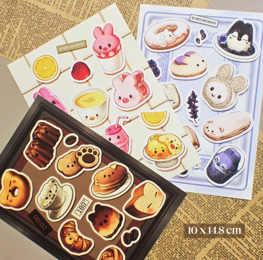 SKZOOCAFE - Dessert Stickers