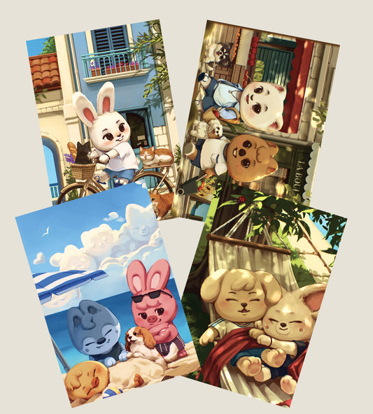 [FRENCH RIVIERA] Summer Break Postcards